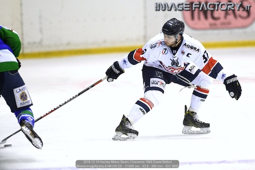 2019-12-14 Hockey Milano Bears-Chiavenna 1646 Daniel Belloni